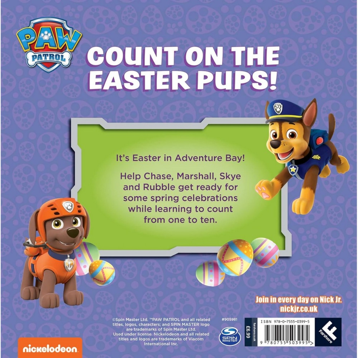 PAW Patrol Picture Book – عد على كلاب عيد الفصح! تأليف باو باترول - 3 مارس 2022
