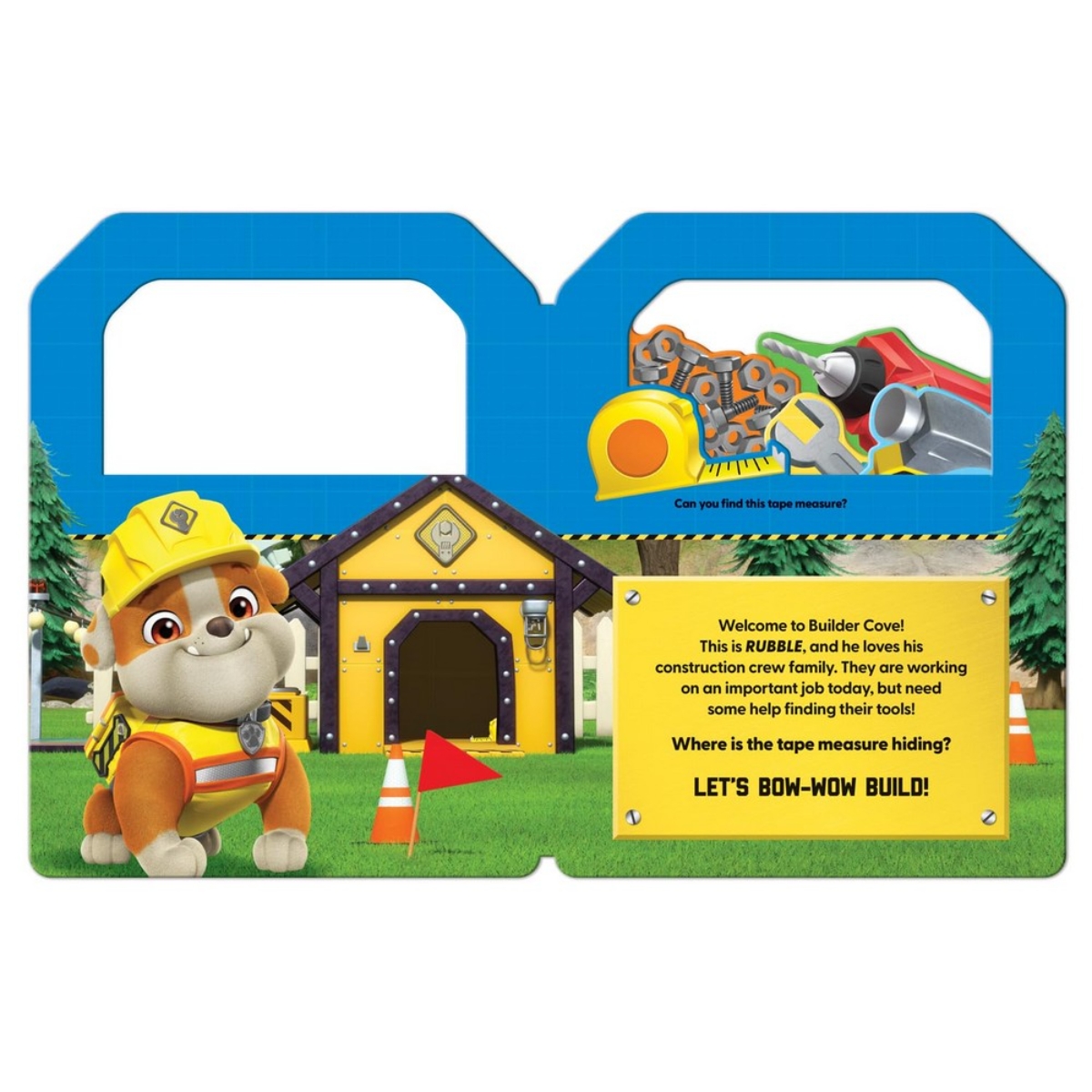 PAW Patrol Rubble’s Toolbox: A Carry-Along Board Book by Paw Patrol - 6 Jun 2024
