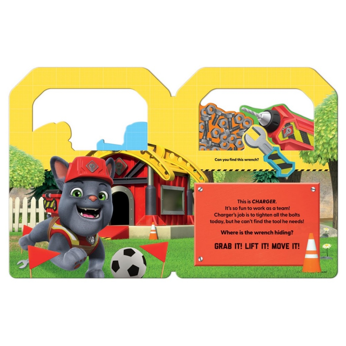 PAW Patrol Rubble’s Toolbox: A Carry-Along Board Book by Paw Patrol - 6 Jun 2024