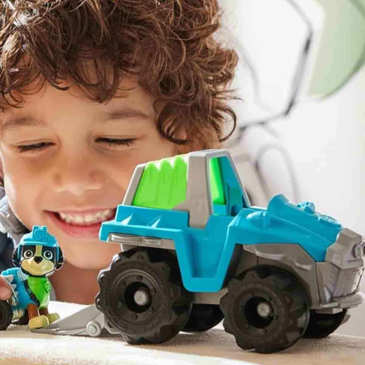 باو باترول مجموعة ريكس إنقاذ الديناصورات الصديقة للبيئة مع شخصية للأولاد والبنات عمر 3-4 سنوات