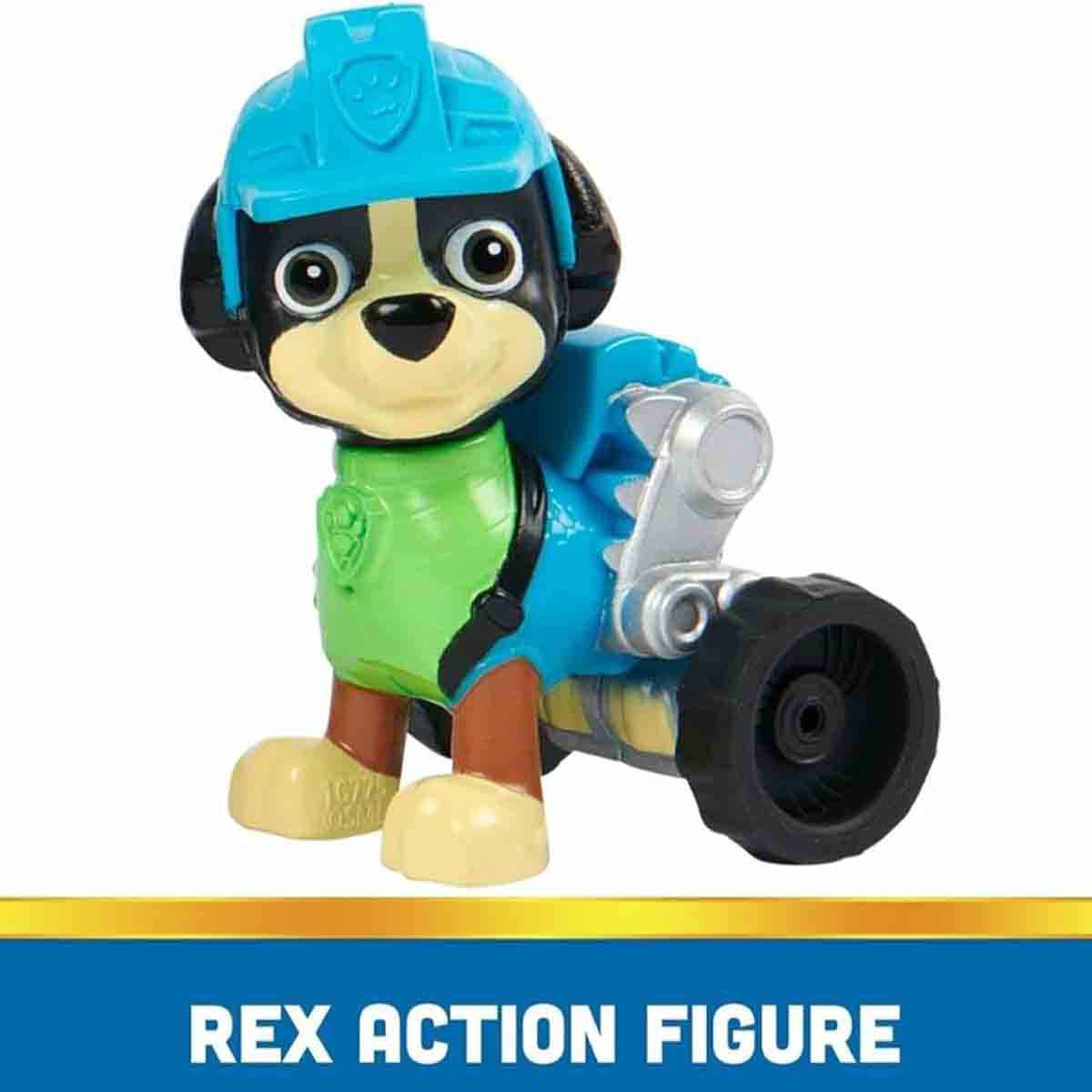 باو باترول مجموعة ريكس إنقاذ الديناصورات الصديقة للبيئة مع شخصية للأولاد والبنات عمر 3-4 سنوات