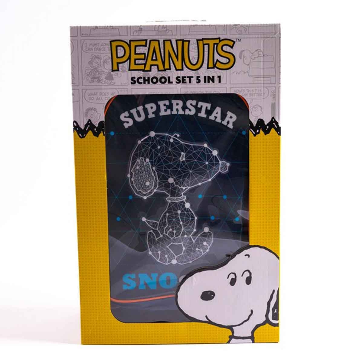 بيناتس مجموعة حقيبة ترولي مدرسية مقاس 18 انش مع حقيبة غداء ومقلمة وزجاجة مياه وصندوق طعام للبنات من عمر 5-7 سنوات