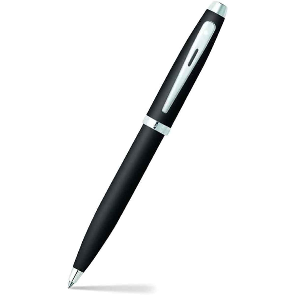 Sheaffer 100 E9317 Matte Black Ballpoint Pen with A5 Notebook Gift Set