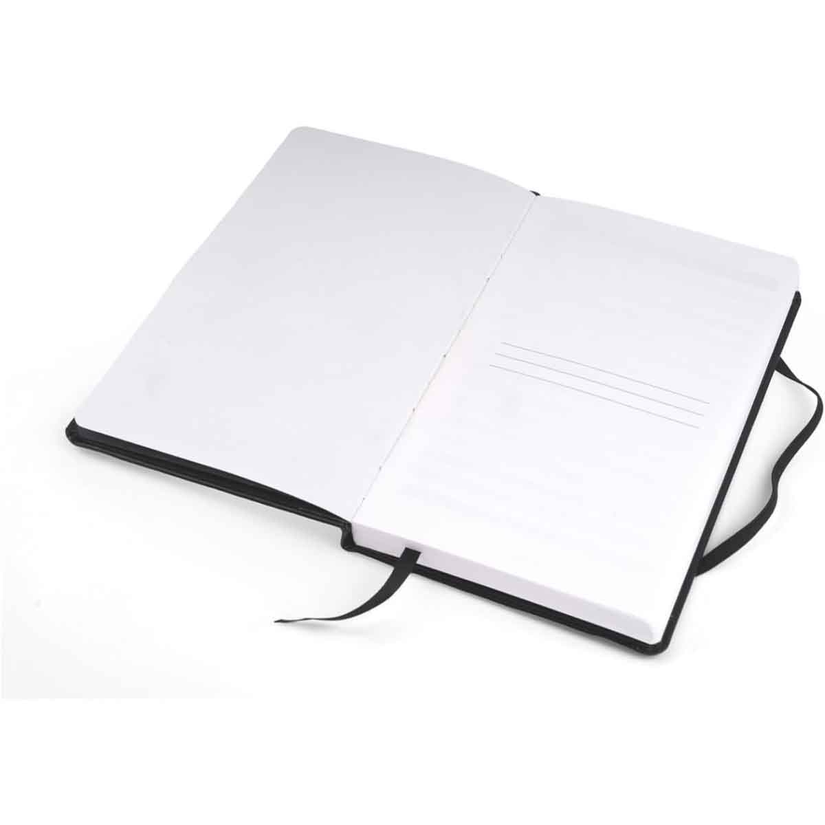 شيفر طقم هدية قلم 100 كروم لامع مع لمسات ذهبية حبر جاف مع دفتر A5