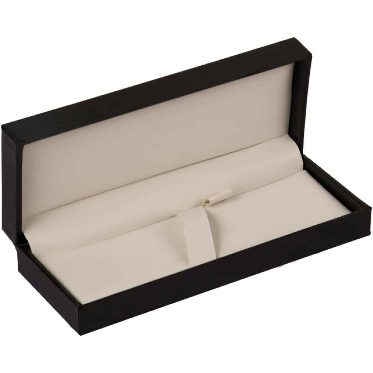 شيفر قلم 100 أزرق ساتان مع لمسات زرقاء PVD حبر سائل