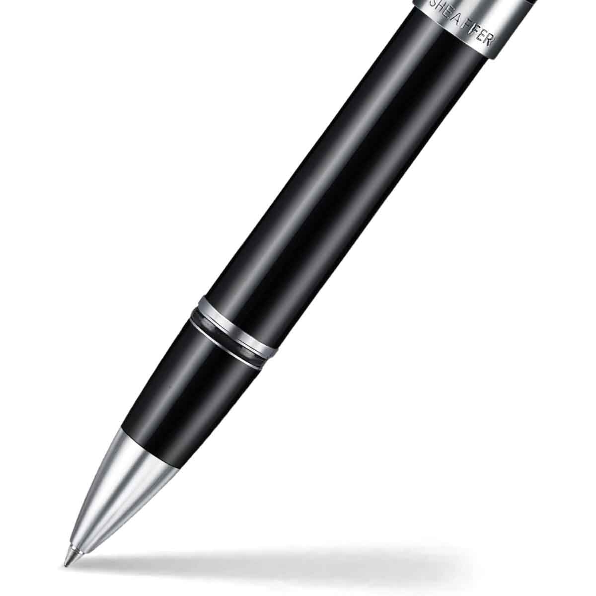 شيفر قلم ليغاسي 9064 أسود مع لمسات كروم حبر سائل