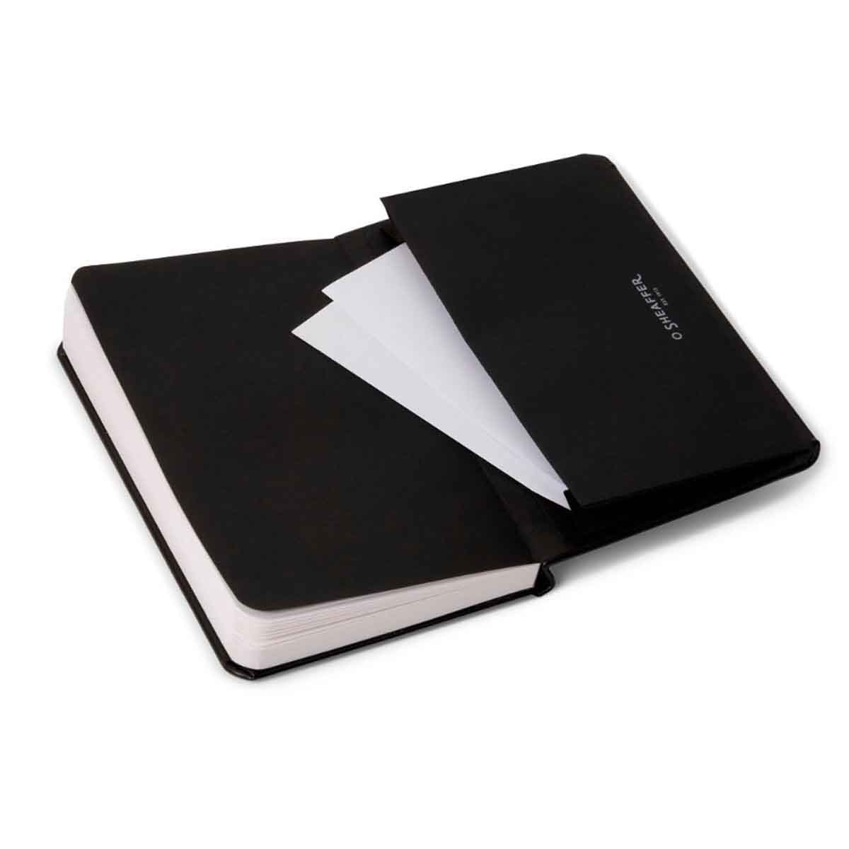 شيفر طقم هدية قلم حبر جاف VFM أزرق نيون مع دفتر A6