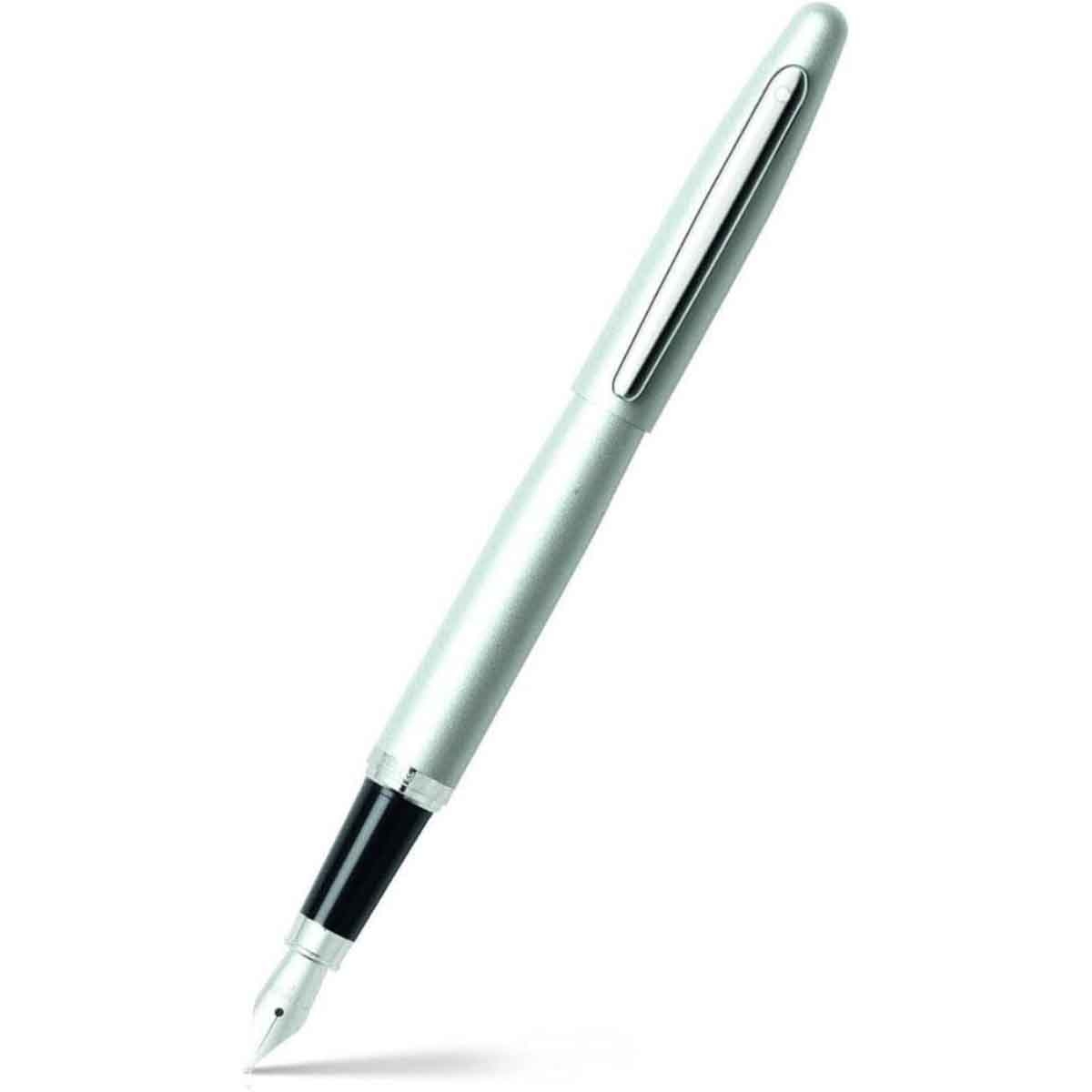 شيفر قلم في إف إم E9400 فضي ستروب ريشة دقيقة