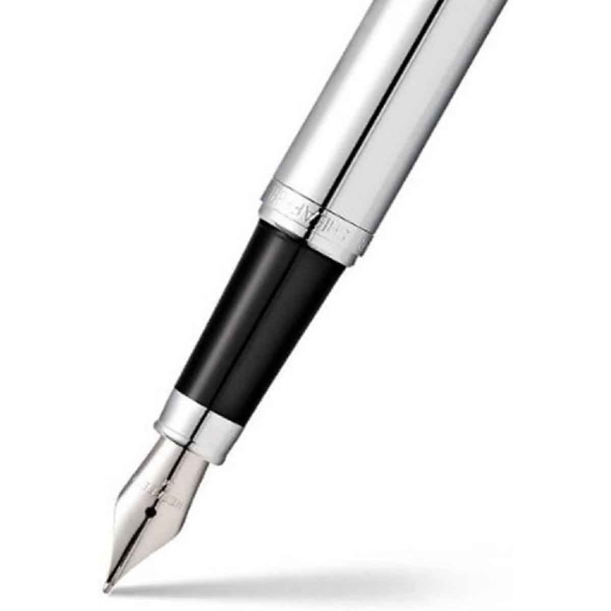 شيفر قلم في إف إم E9421 كروم مصقول ريشة دقيقة