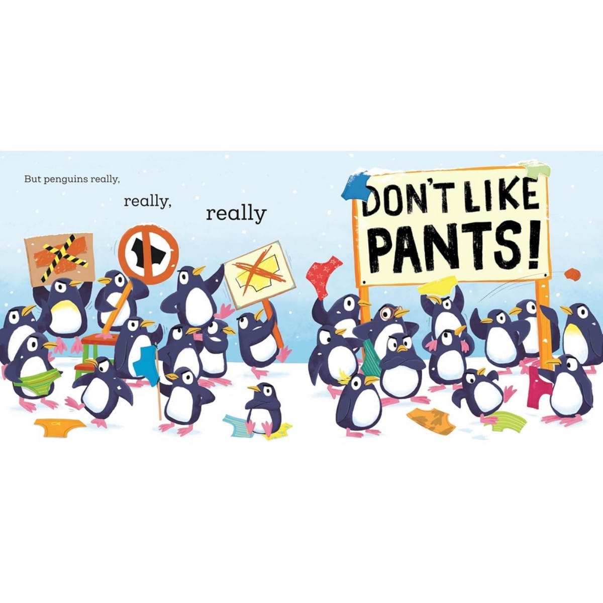 Penguins Don'T Like Pants!: تأليف جوني لايتون - 4 يوليو 2024