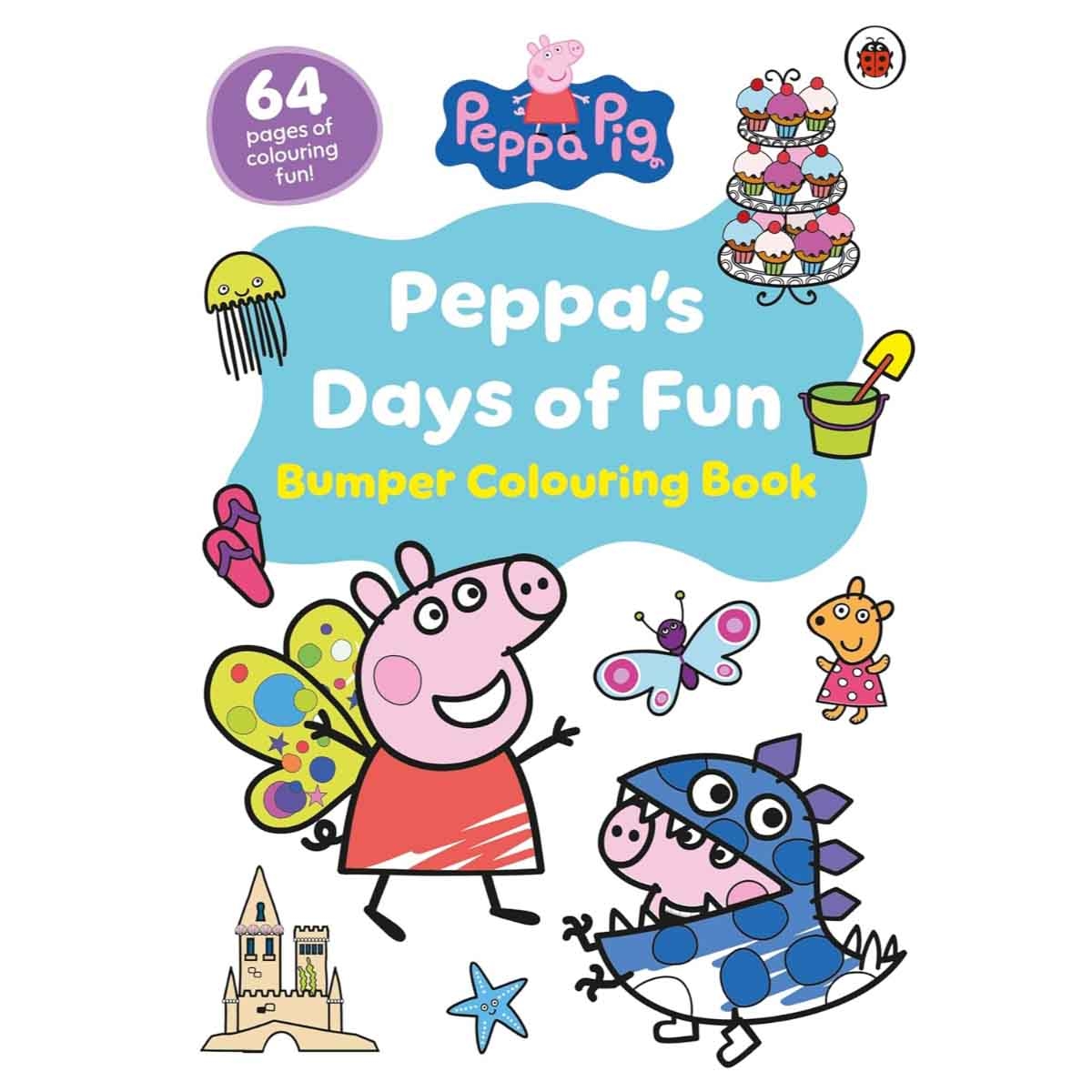 Peppa Pig: Peppa's Days of Fun Bumper Colouring Book by Peppa Pig - 03-07-2025