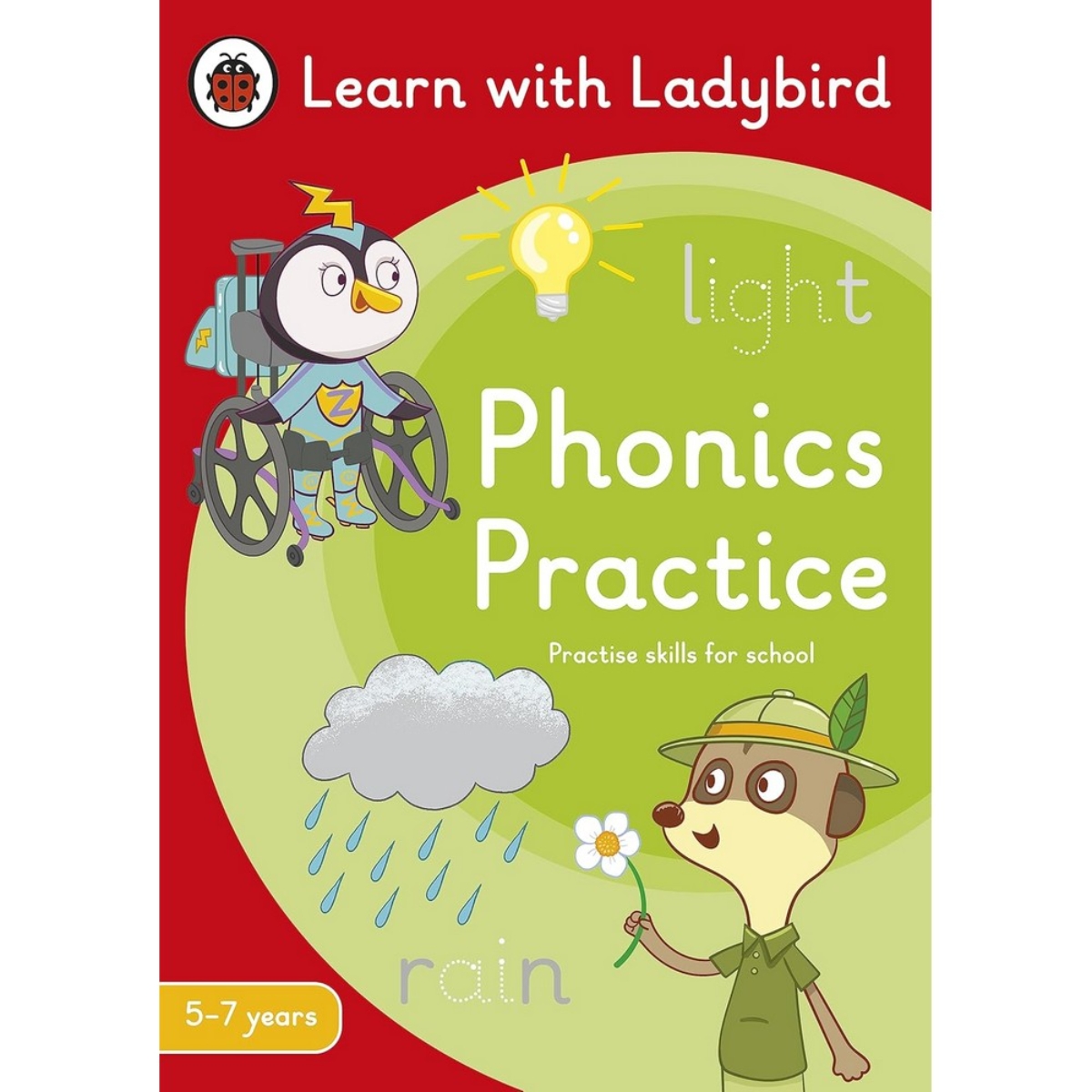 Phonics Practice: A Learn with Ladybird Activity Book (5-7 years) : Ideal for Home Learning (KS1) by Ladybird - 4 Apr 2024
