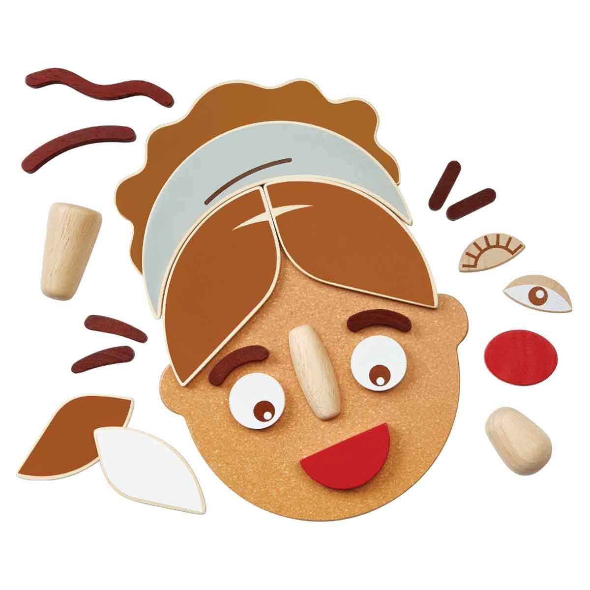 بلان تويز لعبة تركيب الوجوه، للجنسين، من عمر 3 إلى 4 سنوات