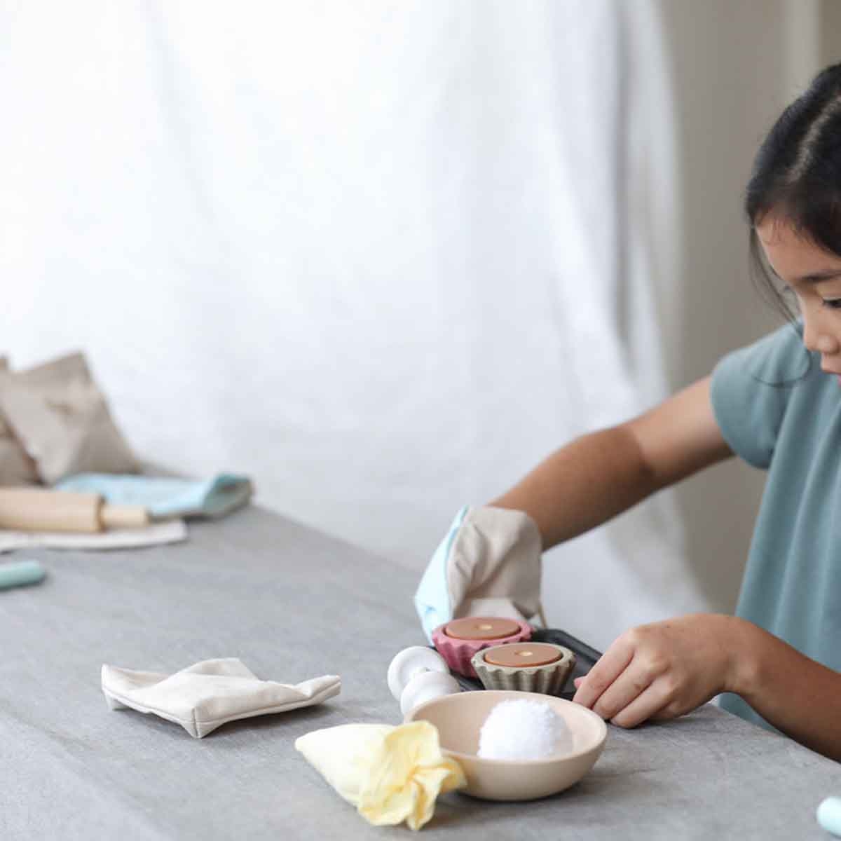 بلان تويز مجموعة كب كيك لألعاب المطبخ، للجنسين، من عمر 3 إلى 4 سنوات