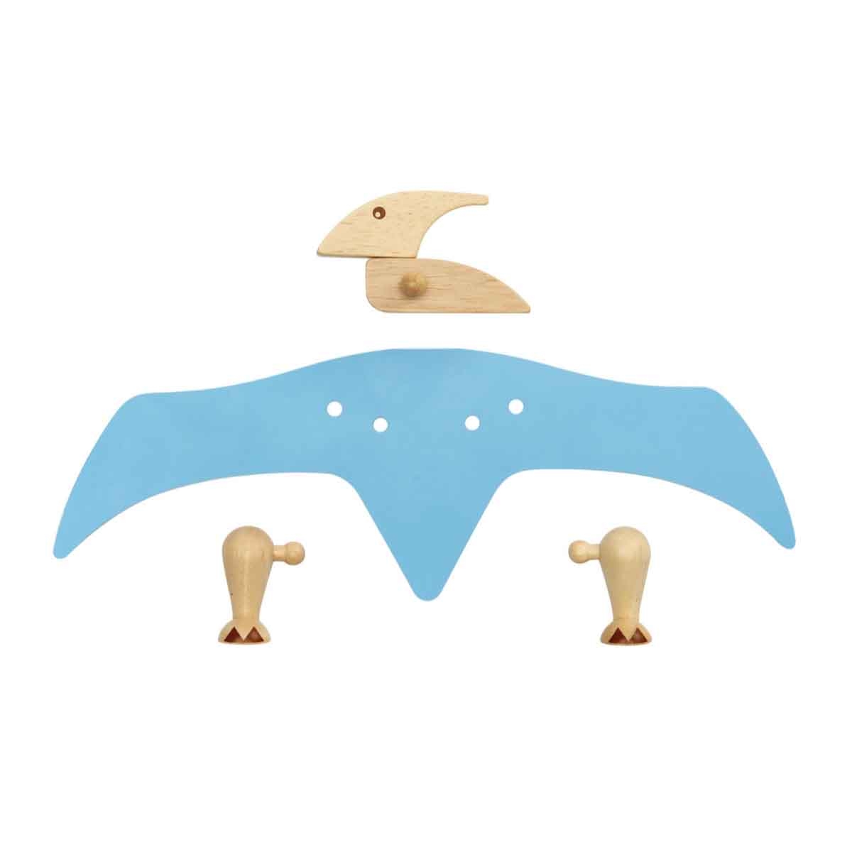 PlanToys DIY Pterodactyls Wooden Figure Unisex, 3-4 Years