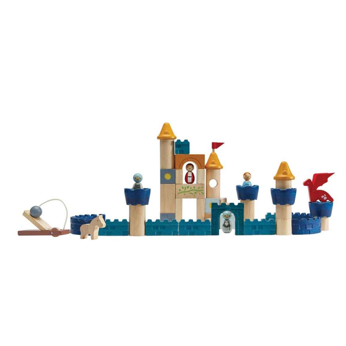 PlanToys Orchard Castle Block Set Unisex, 3-4 Years