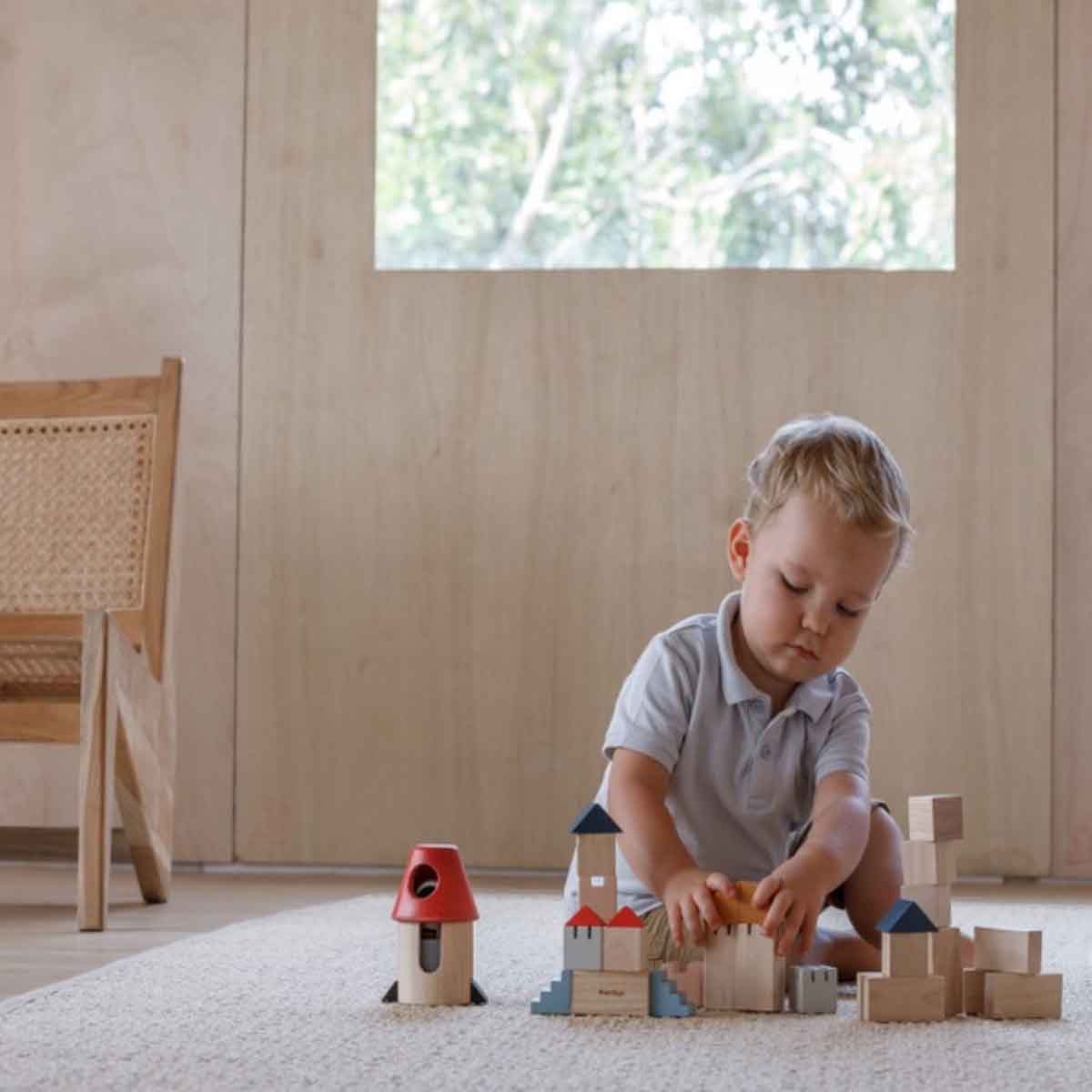 بلان تويز مجموعة مكعبات إبداعية بستان للجنسين 3 - 4 سنوات