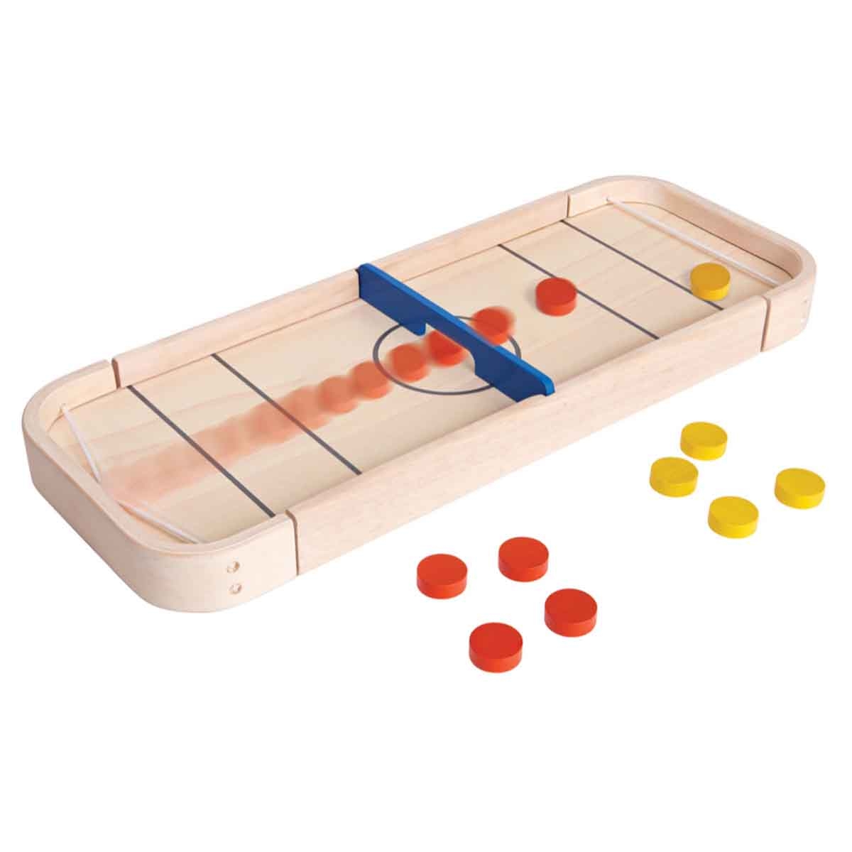 بلان تويز لعبة شَفلبورد خشبية 2 في 1، للجنسين، من عمر 3 إلى 4 سنوات