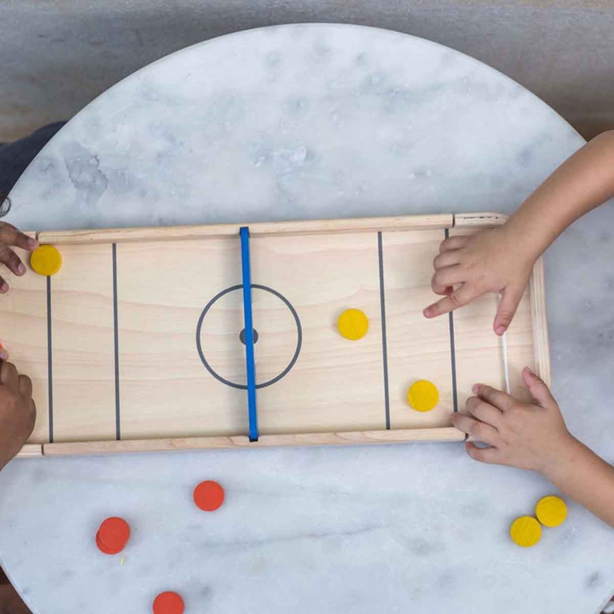 بلان تويز لعبة شَفلبورد خشبية 2 في 1، للجنسين، من عمر 3 إلى 4 سنوات