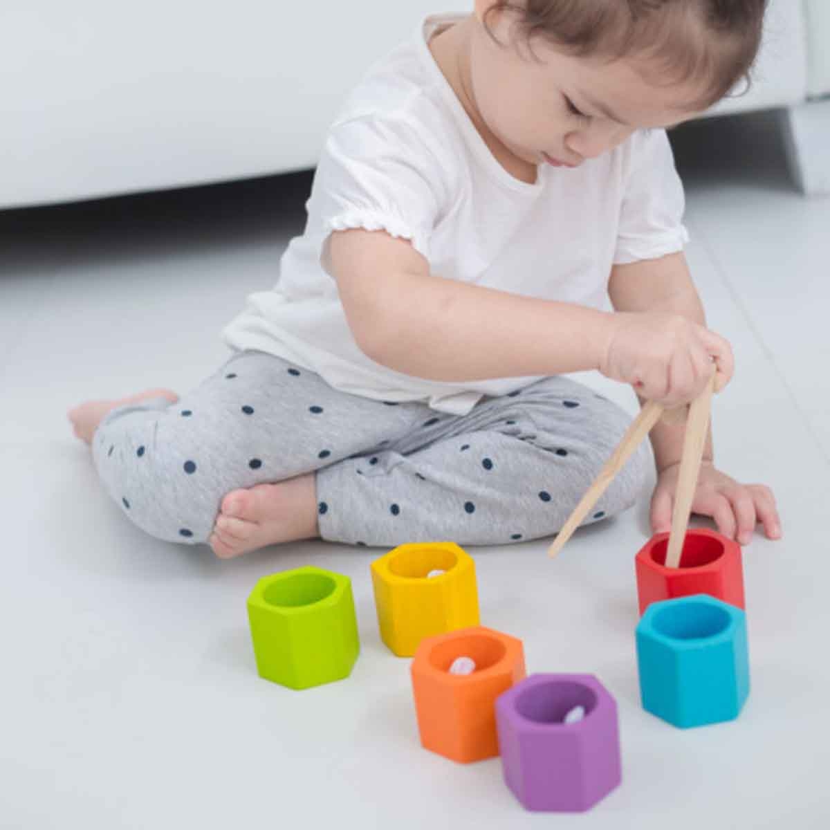 PlanToys Wooden Beehives Unisex, 3-4 Years