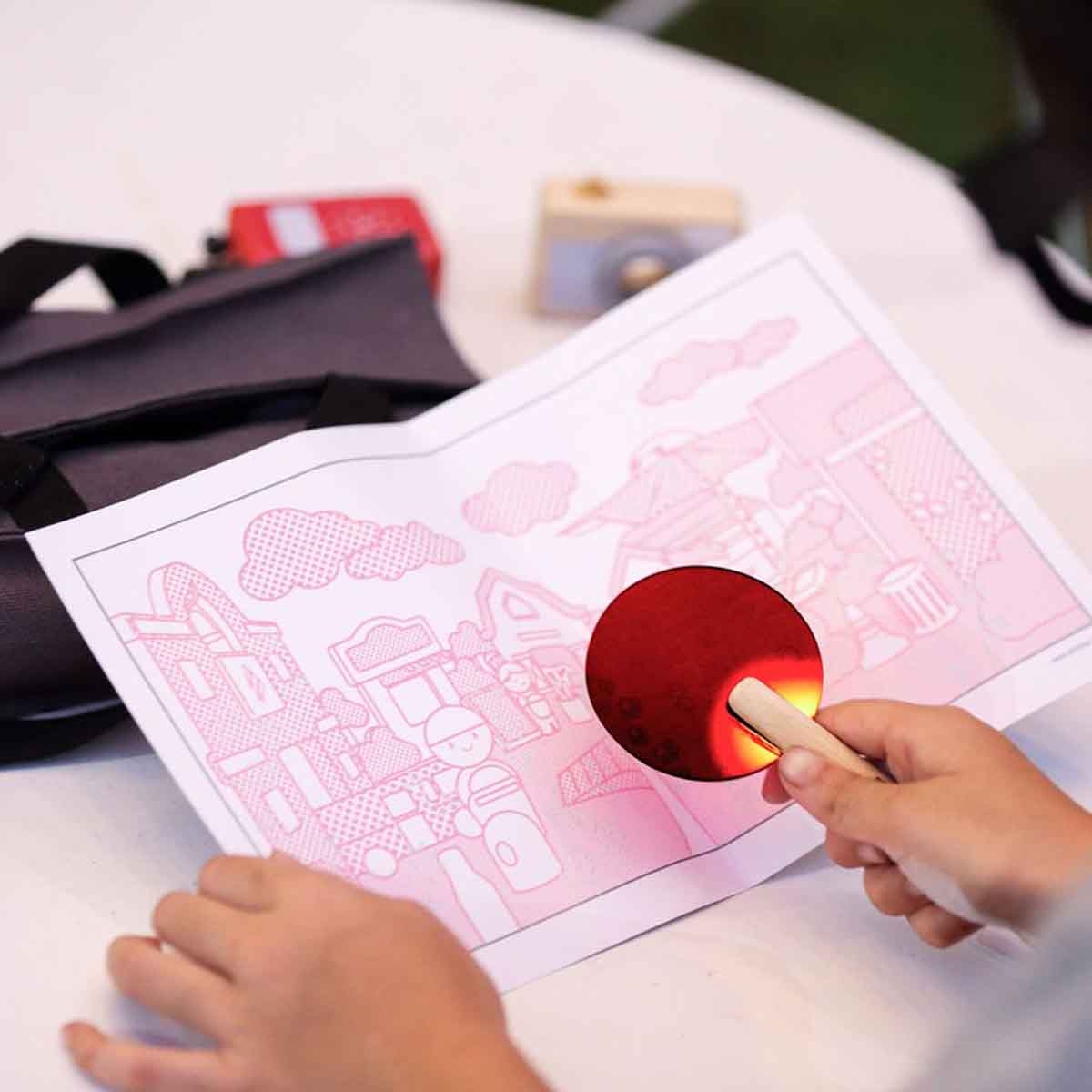 بلان تويز مجموعة محقق خشبية، للجنسين، من عمر 3 إلى 4 سنوات