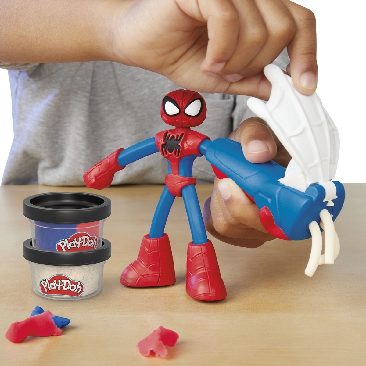 Play-Doh Marvel Spider-Man Thwip Squisher Playset Unisex, 5-7 Years
