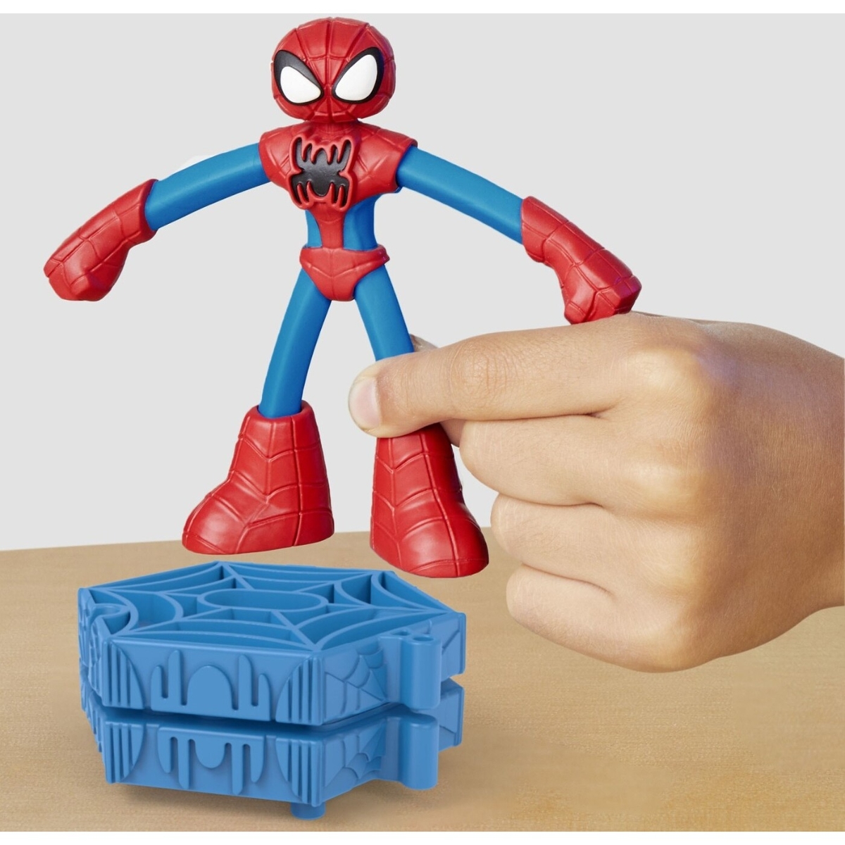 Play-Doh Marvel Spider-Man Thwip Squisher Playset Unisex, 5-7 Years