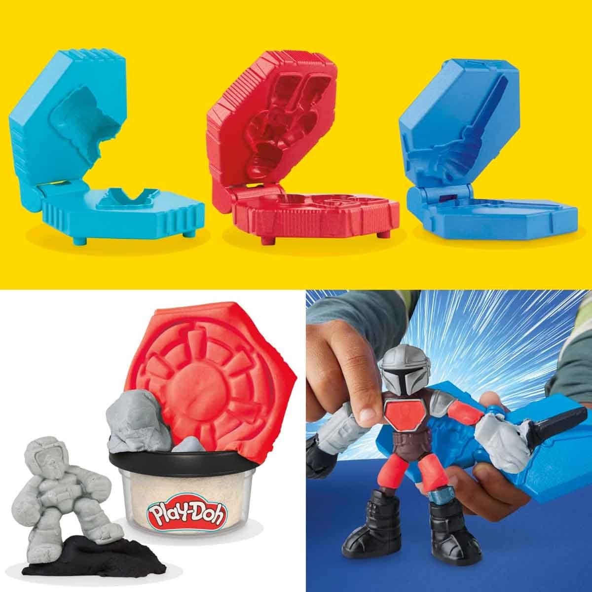 Play-Doh Star Wars The Mandalorian Launching Speeder Playest Unisex, 5-7 Years