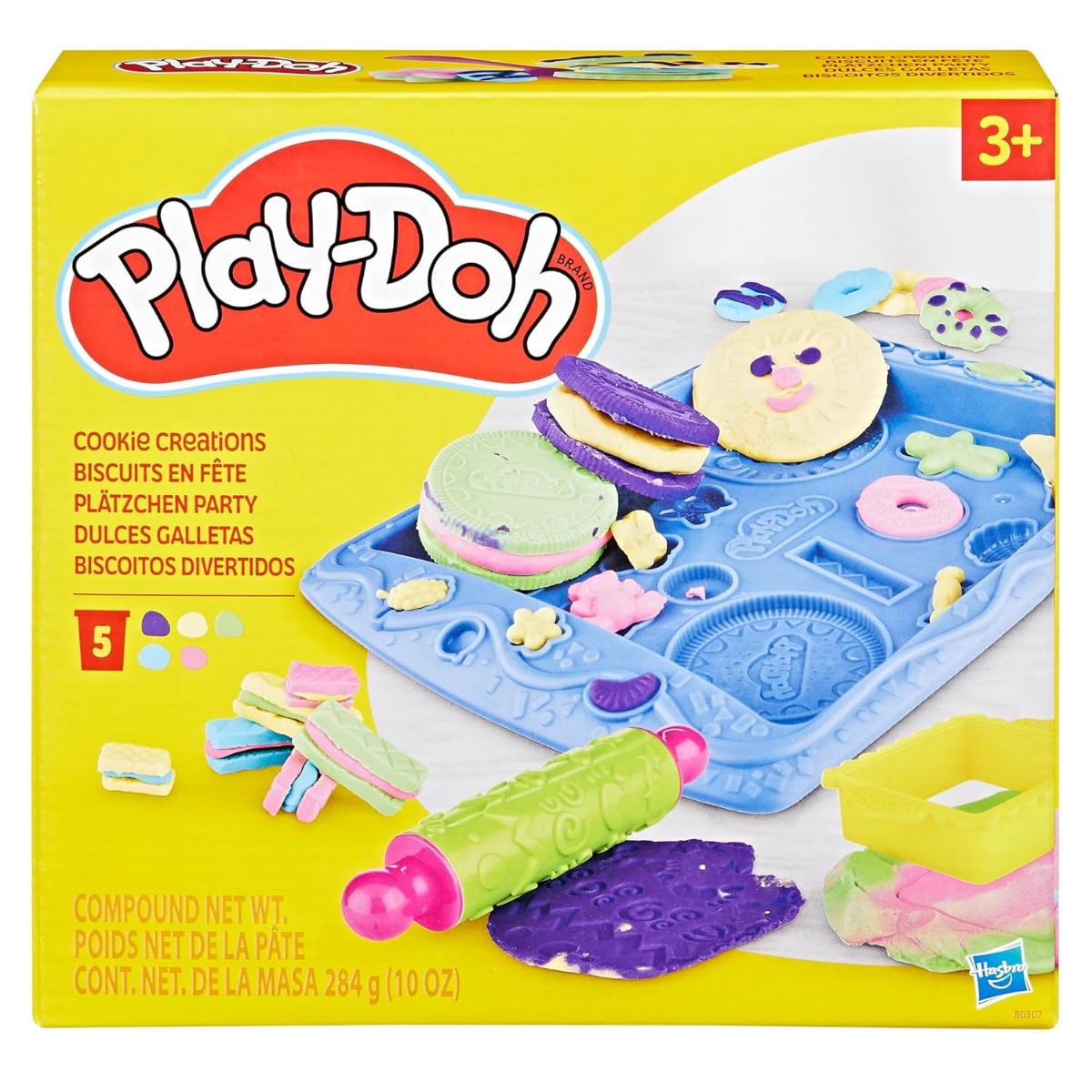 Play-Doh Sweet Shoppe Cookie Creations Playset Unisex, 3-4 Years