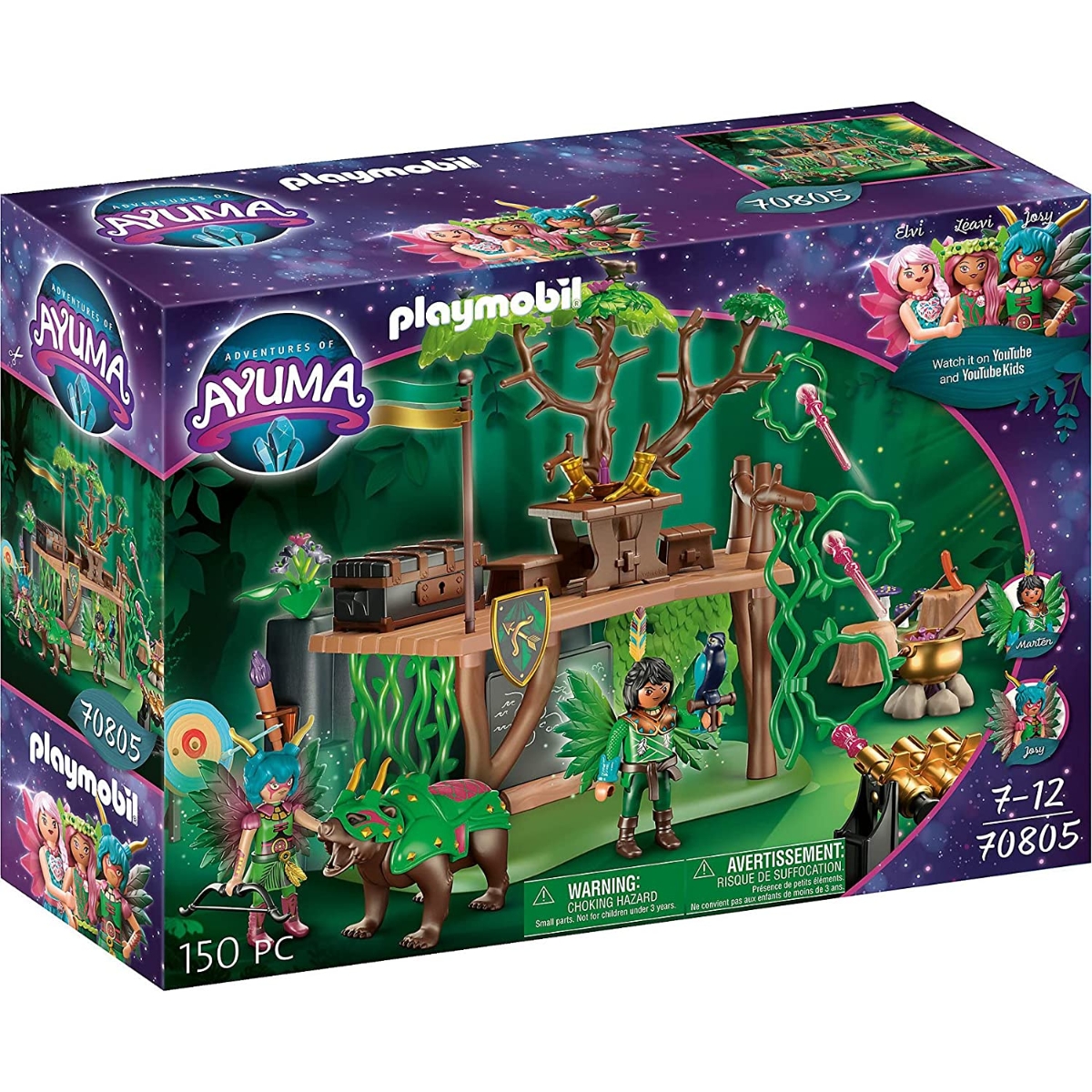 Playmobil Adventures of Ayuma Training Camp Playset Unisex, 8-10 Years