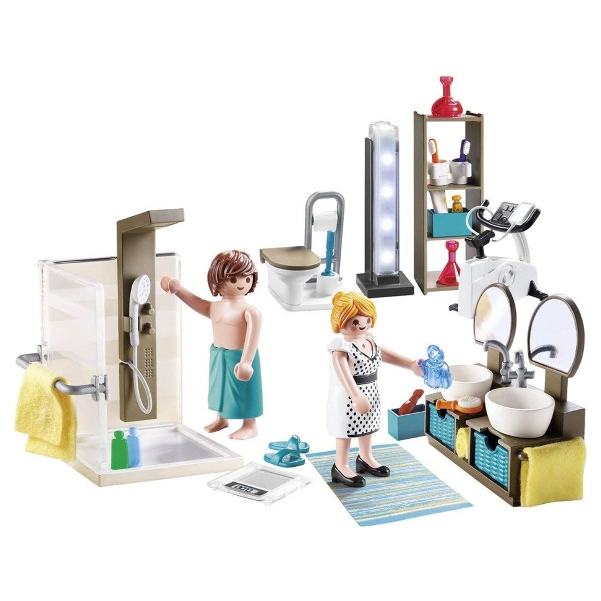 Playmobil City Life Bathroom Playset Unisex, 5-7 Years