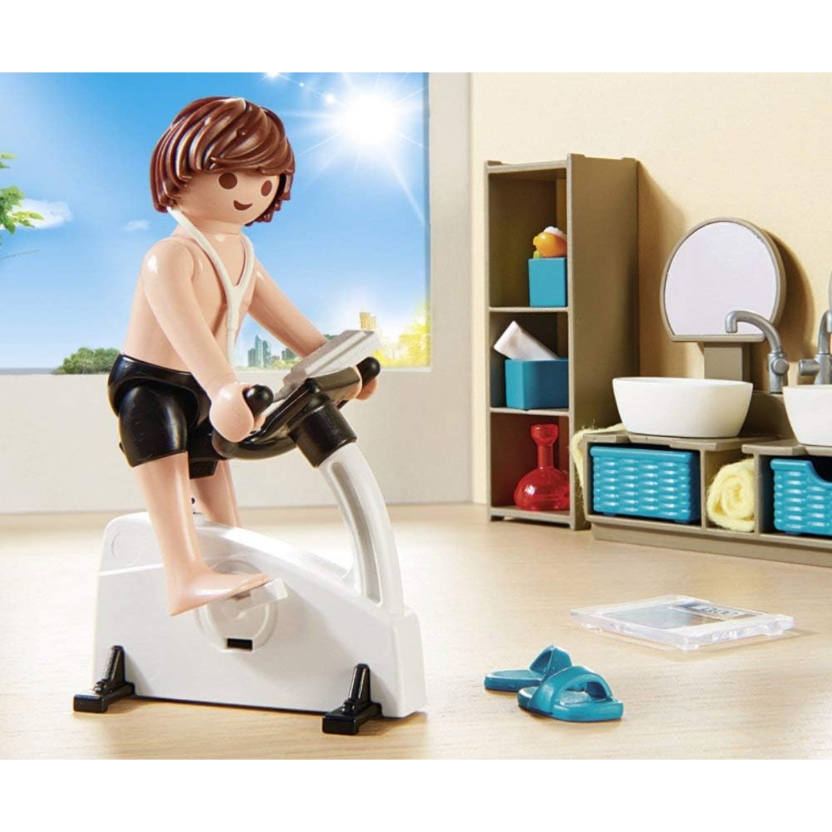 Playmobil City Life Bathroom Playset Unisex, 5-7 Years