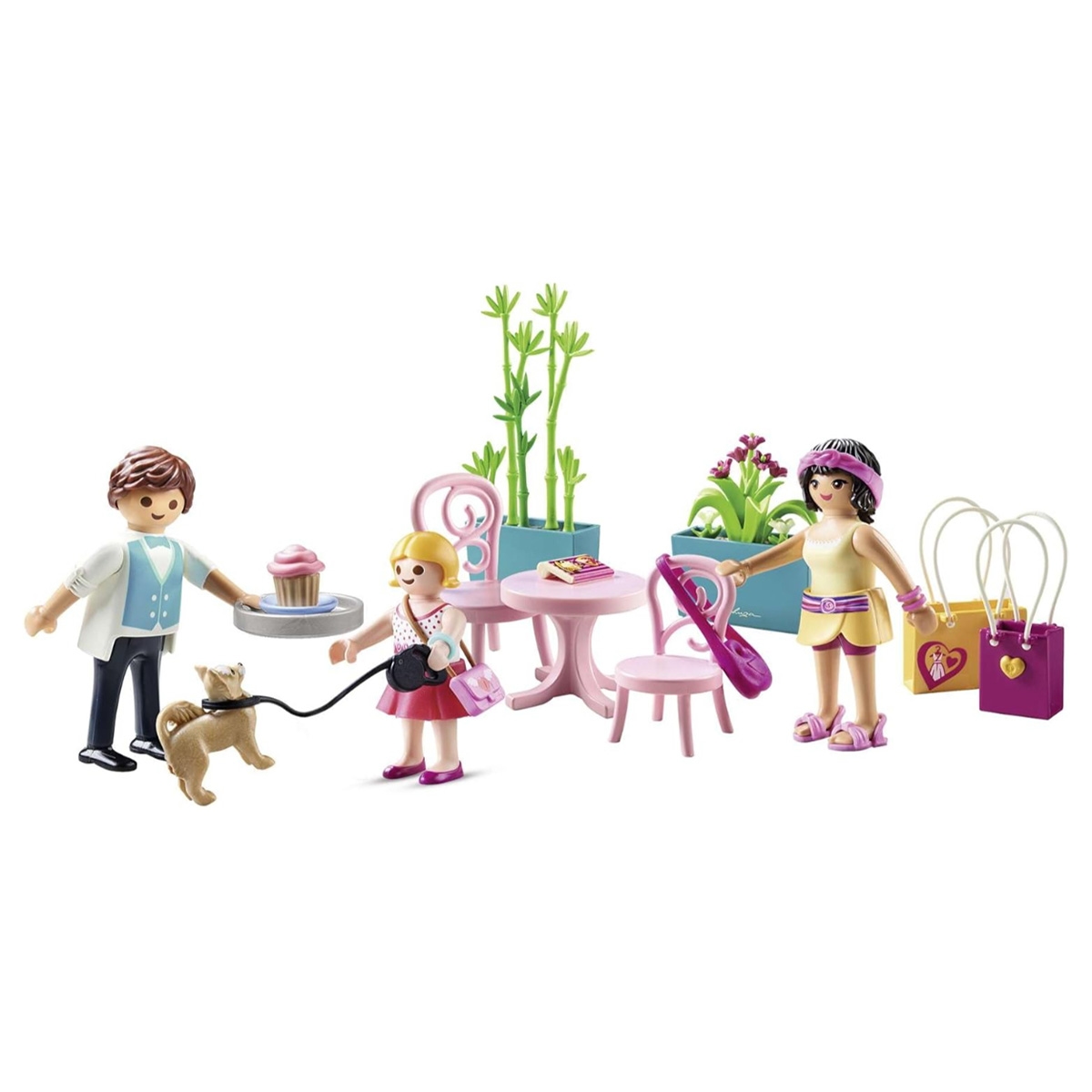 Playmobil City Life Coffee Break Playset Unisex, 5-7 Years
