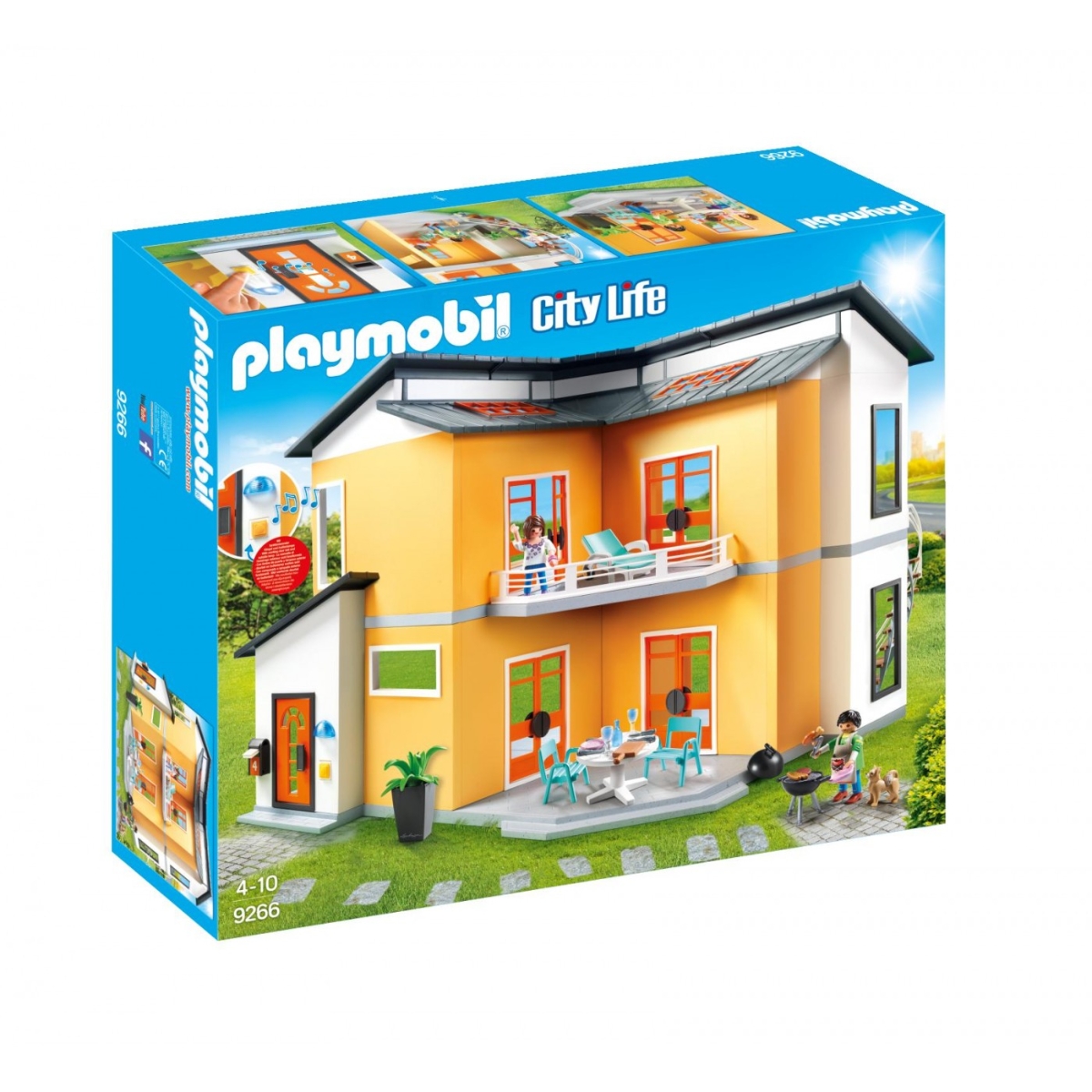 Playmobil City Life Modern House Playset Unisex, 5-7 Years