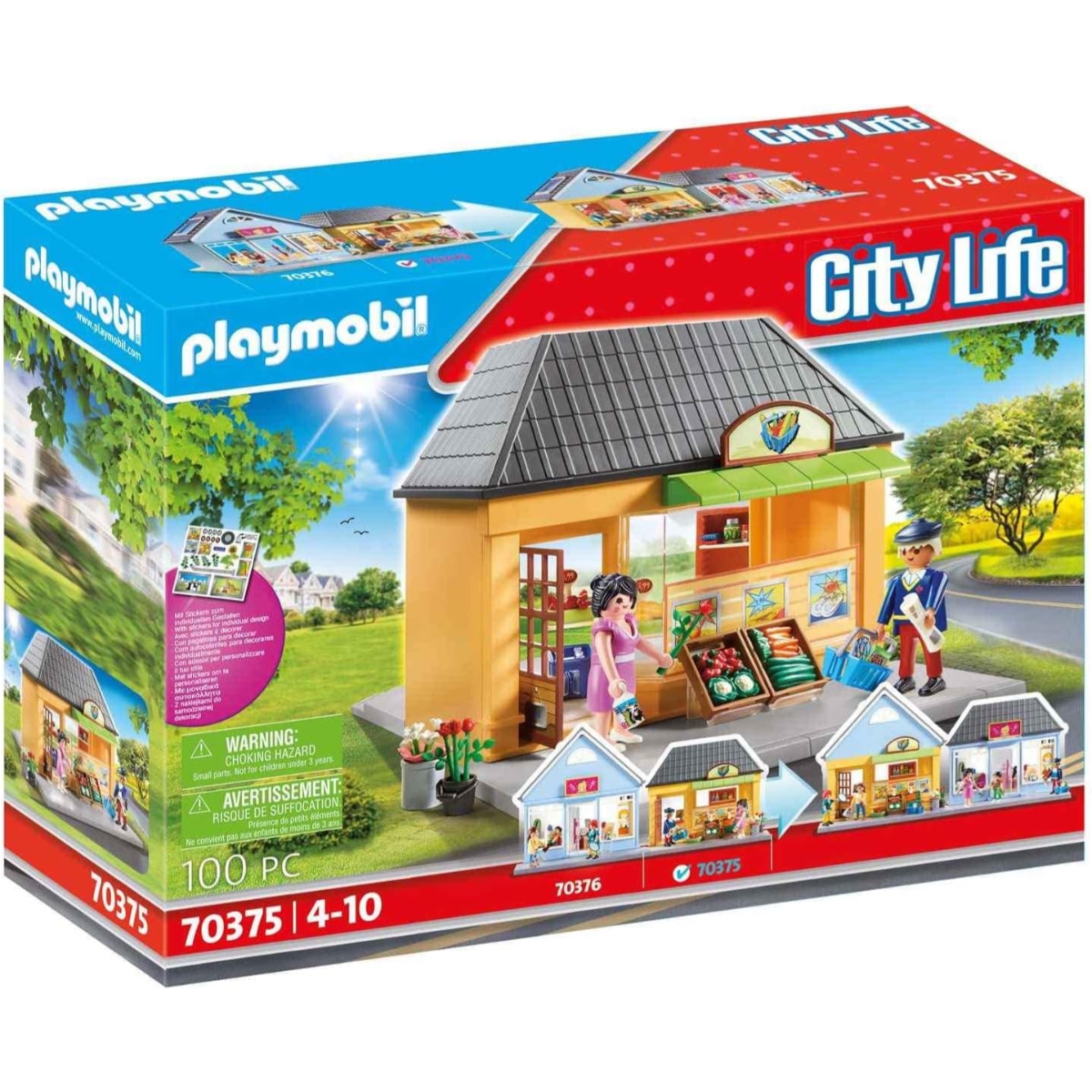 بلاي موبيل - سيتي لايف سوبرماركت للجنسين، 5-7 سنوات