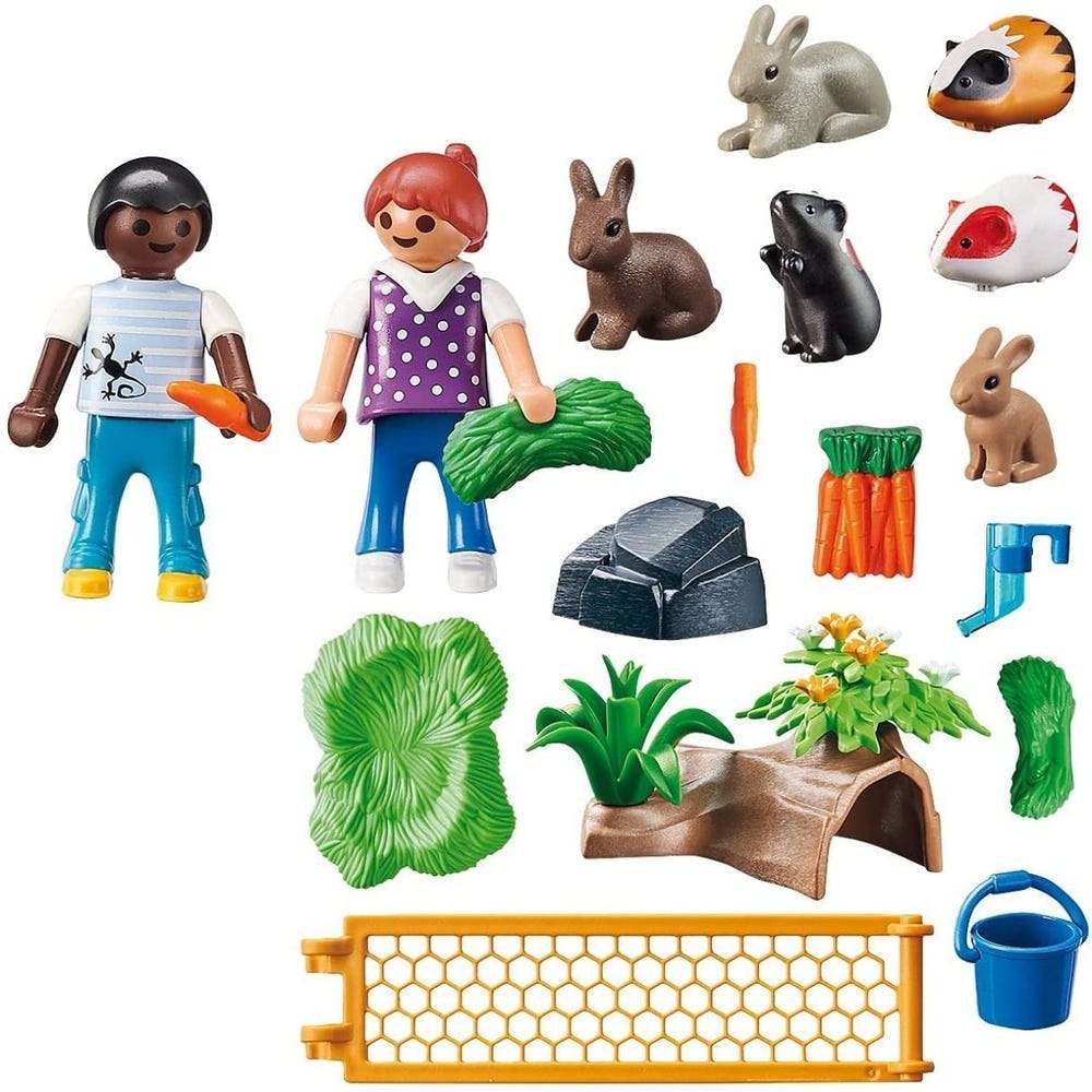 Playmobil Country Farm Animal Enclosure Playset Unisex, 5-7 Years