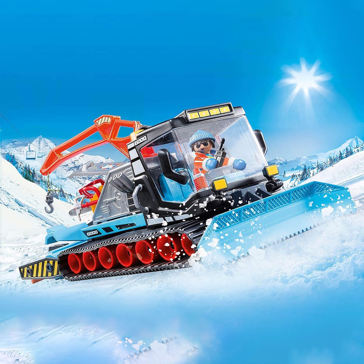 بلاي موبيل مغامرات العائلة مجموعة كاسحة الثلج للجنسين، 5-7 سنوات