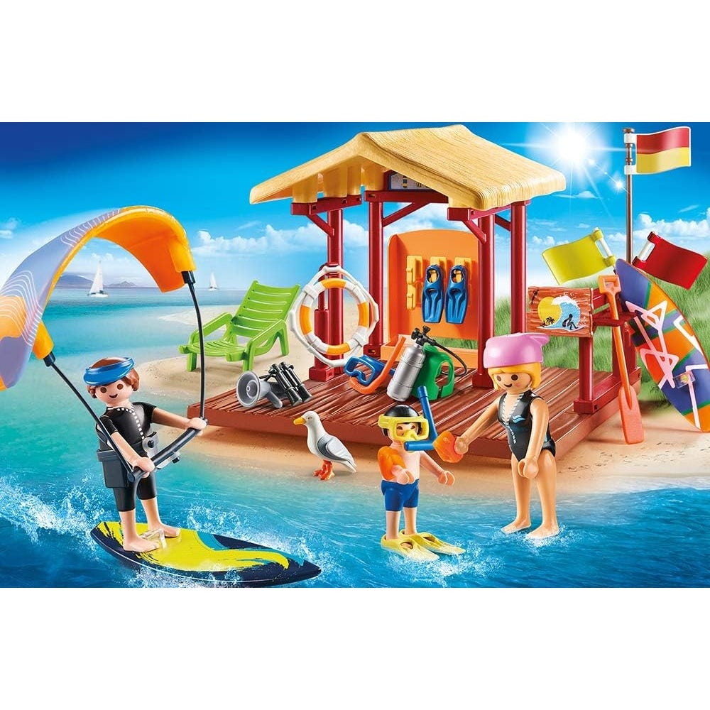 Playmobil Family Fun Water Sports Lesson Playset Unisex, 5-7 Years