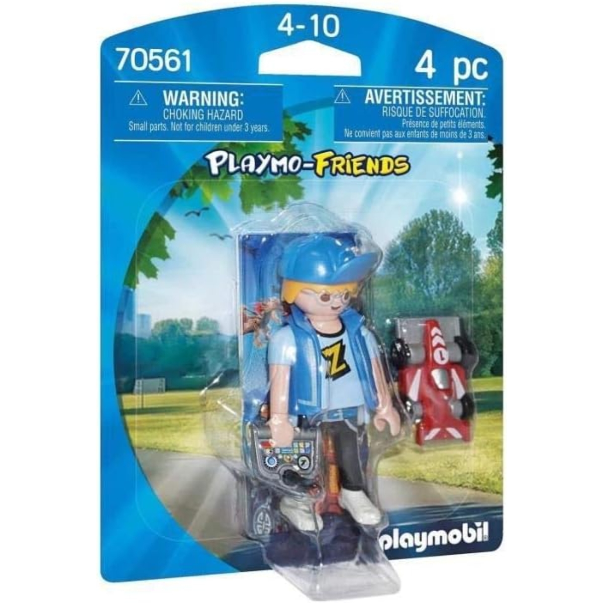 Playmobil Playmo-Friends Boy with RC Car Playset Unisex, 5-7 Years