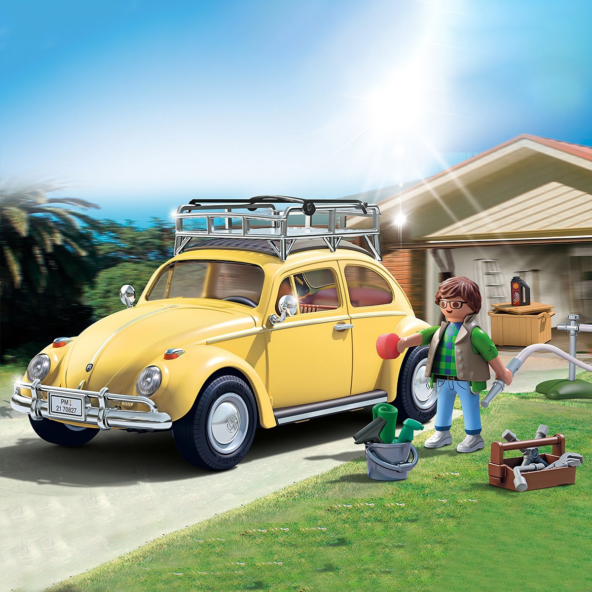 بلاي موبيل إصدار خاص مجموعة فولكس فاجن بيتل للجنسين، 5-7 سنوات