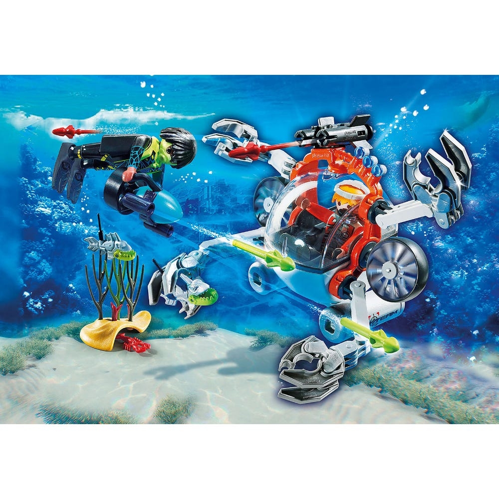 بلايموبيل مجموعة ألعاب فريق الجواسيس الأفضل للجنسين، 5-7 سنوات