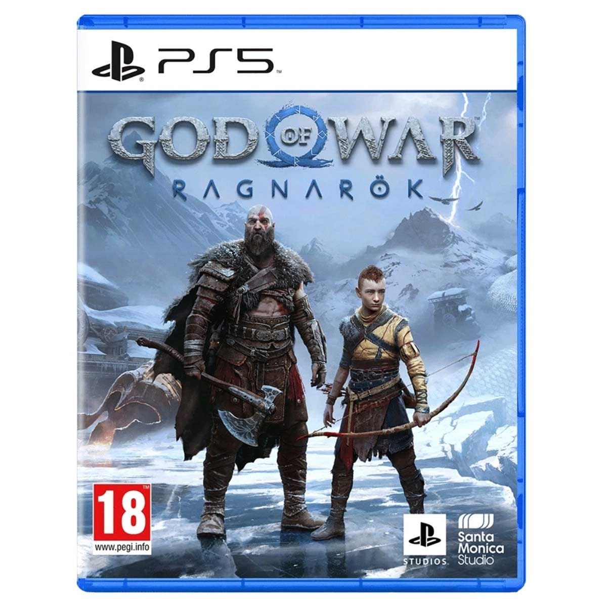 سوني بلايستيشن 5 جهاز ألعاب إصدار قارئ أقراص Blu-ray مع FC26 + Black Ops 7 + God of War Ragnarok + Tekken 8 حزمة ألعاب مع وحدة تحكم DualSense لاسلكية