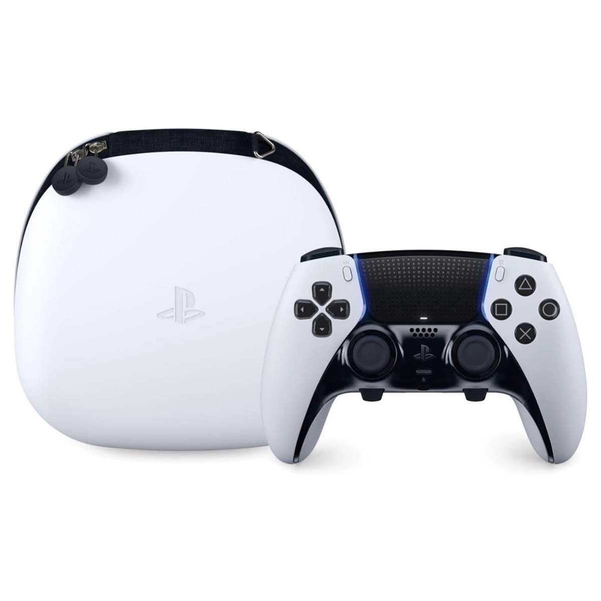 PlayStation 5 Digital Edition Console 825 GB & EA Sports FC26 (KSA Version) with DualSense Edge (KSA Version) White Wireless Controller Bundle
