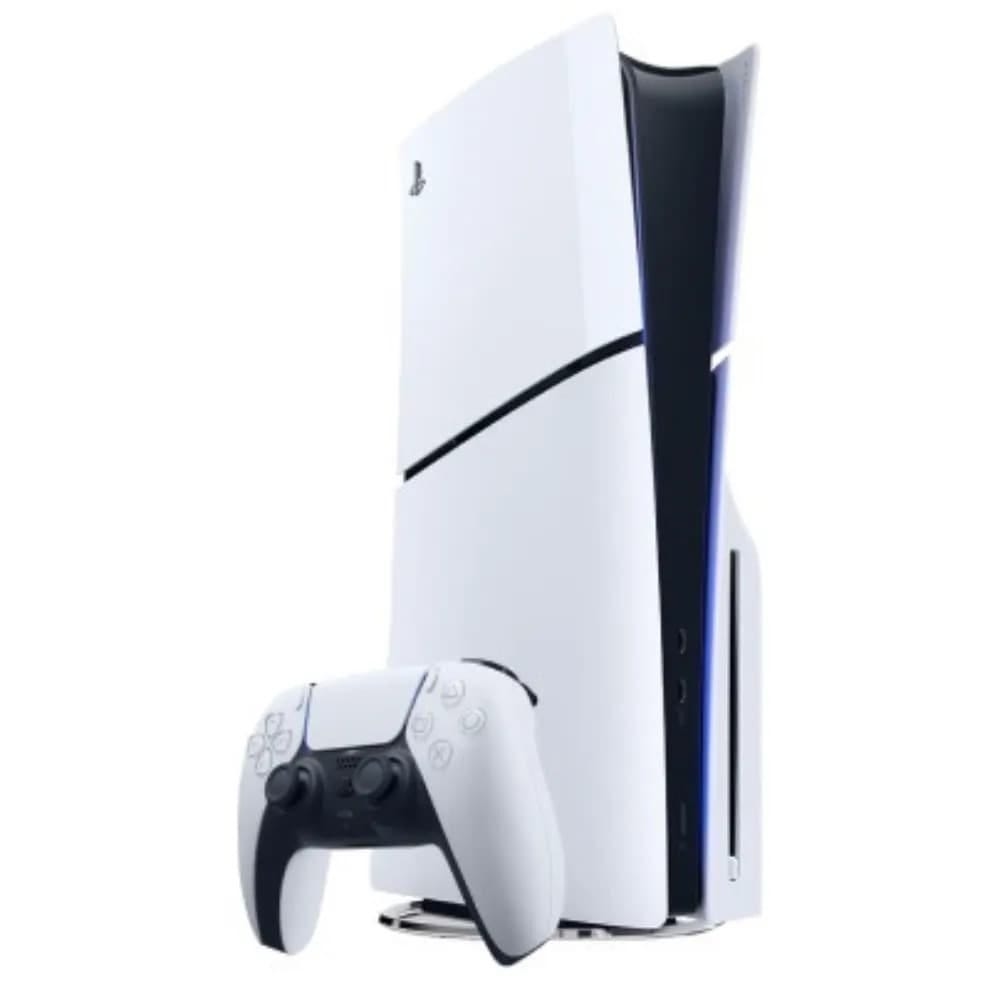 حزمة جهاز ألعاب بلاي ستيشن 5 سليم بلوراي مع عجلة قيادة ألعاب سباق ثراست ماستر T300 RS إصدار GT لجهاز PS5