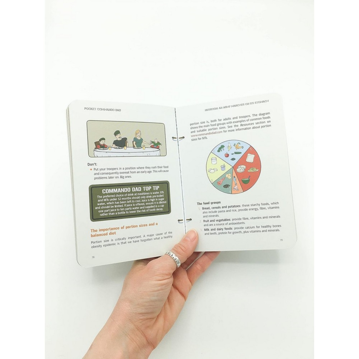 Pocket Commando Dad: نصائح للمجندين الجدد في عالم الأبوة من الولادة حتى 12 شهراً تأليف نيل سينكلير - 7 أبريل 2014