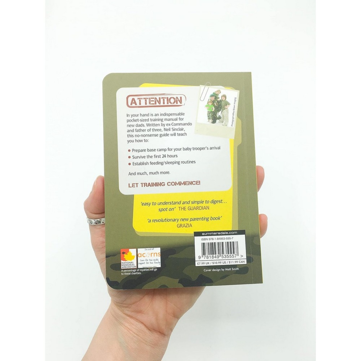 Pocket Commando Dad: نصائح للمجندين الجدد في عالم الأبوة من الولادة حتى 12 شهراً تأليف نيل سينكلير - 7 أبريل 2014