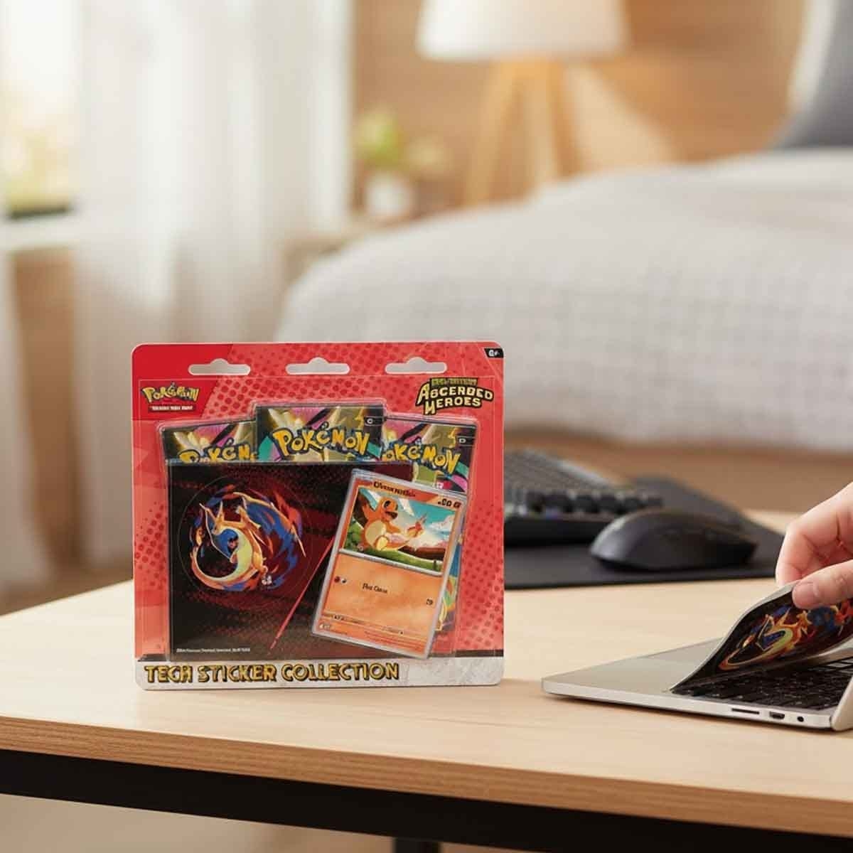 بوكيمون مجموعة ملصقات التقنية الربع الأول متنوعة لعبة بطاقات التداول للجنسين، 5-7 سنوات