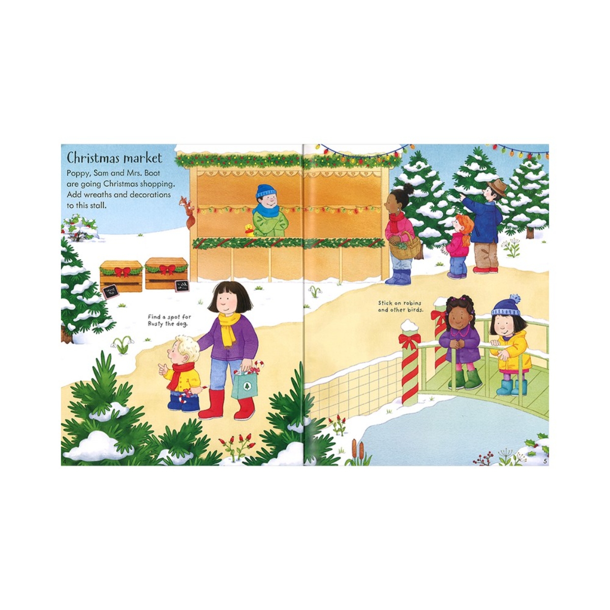 Poppy and Sam's Christmas Sticker Book تأليف كيت نولان - 10 أكتوبر 2024