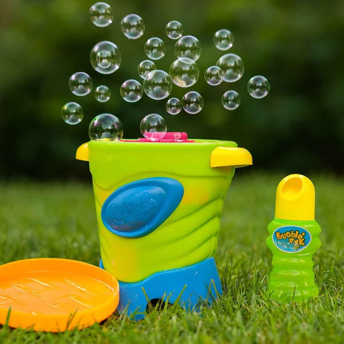 Power Joy Bubble Fountain Lights Up Bubble Maker Unisex, 3-4 Years