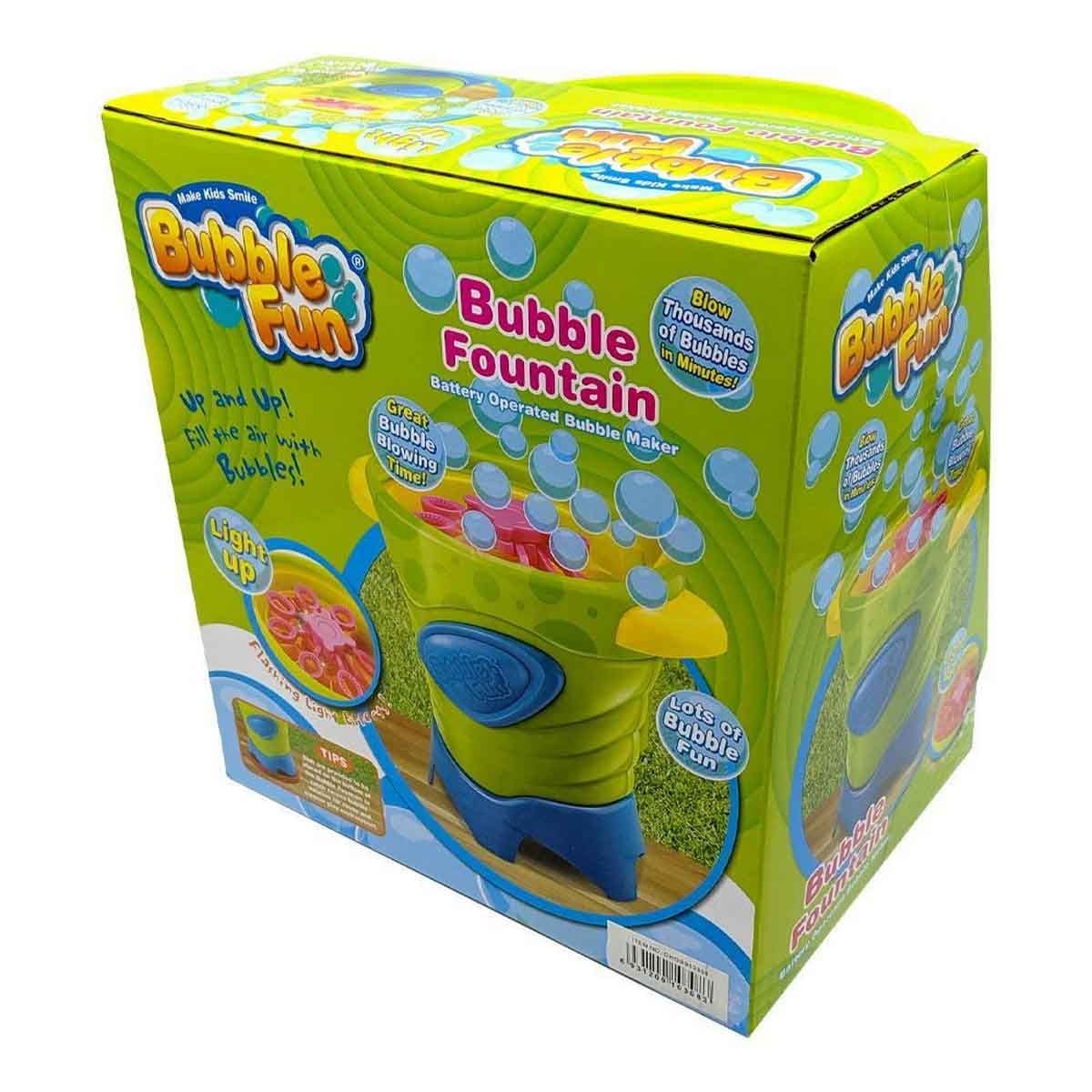Power Joy Bubble Fountain Lights Up Bubble Maker Unisex, 3-4 Years